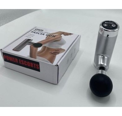 Massage gun mini silver